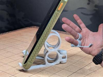 Lazy Smarphone 2 in 1 (Hand & Desk) Holder