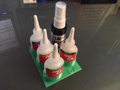 CA Glue Bottle Holders