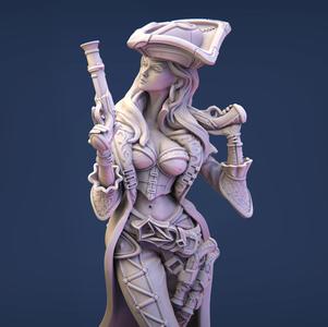Anne the Pirate Captain