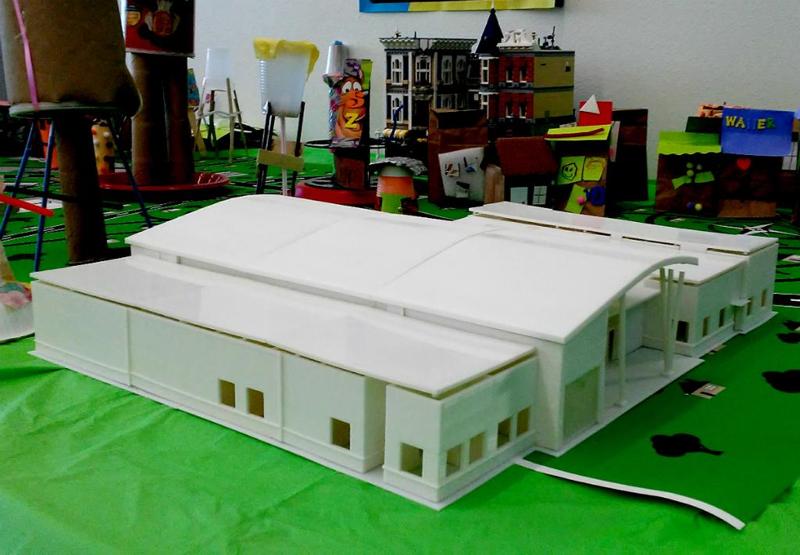 Hewitt Library Building Model