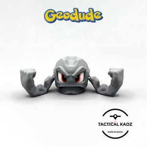 Geodude Pokemon Articulating Arms