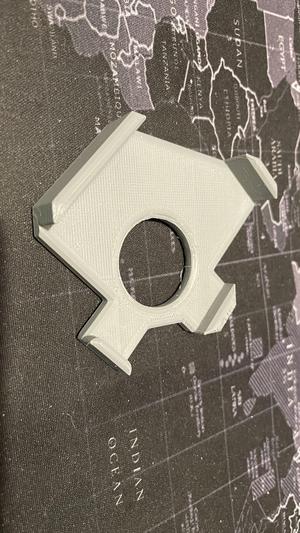 QIDI Q1 additional toolhead cooling - cutting template