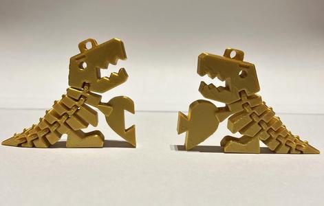 Flexi Dino REX frendship keychain