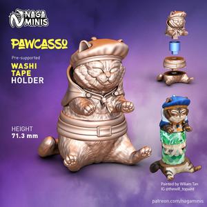 (Pre-supported) Pawcasso (Cat Washi Tape Holder)