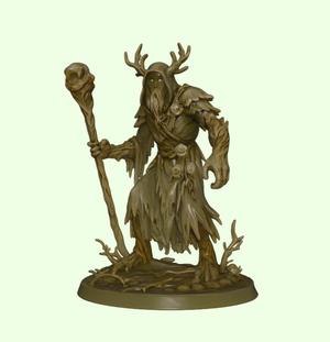 Vaelgor the Hollow Root - Druid of the Withered Bloom (Verdant Pact)