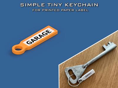 Simple Tiny Key-chain