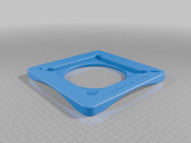 Pottery Bat Adaptor for 6 inch ceramic tile   