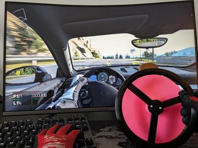Pulsefire Saga racing wheel   