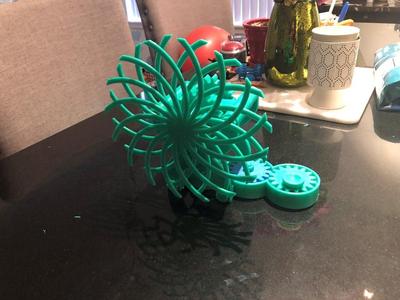 Spiral Kinetic Sculpture