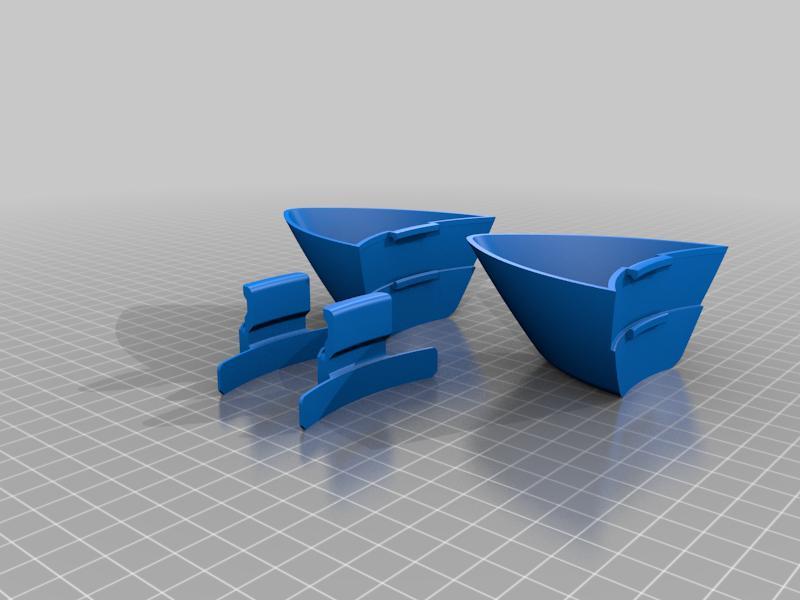 Headphone Cat Ears modded for easy printing