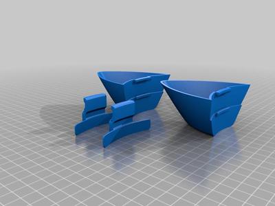 Headphone Cat Ears modded for easy printing