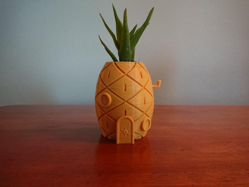 Spongebob's House Plant Pot 