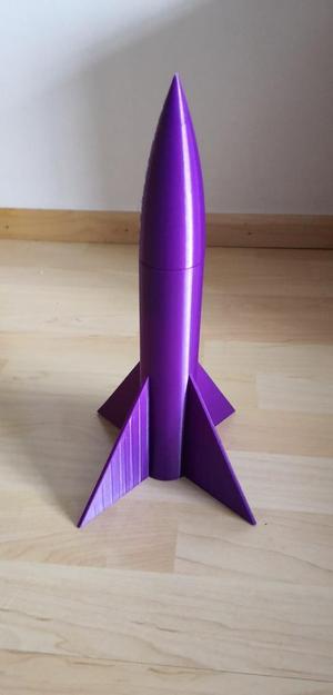 Retrievable Model Rocket for 18mm engines