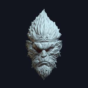 Monkey King v1 Action Figure Head