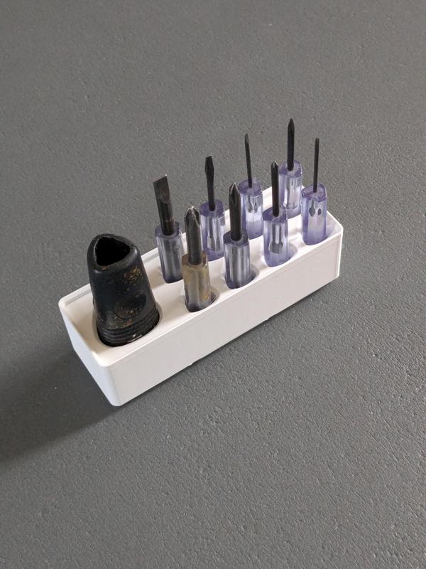 Muji Screwdriver Set Gridfinity