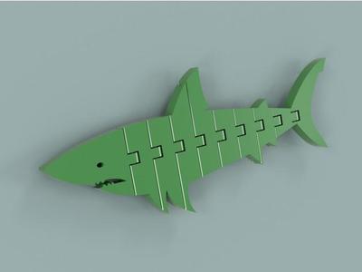 Flexi Articulated Shark No2