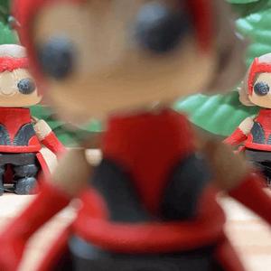 3D Printable Articulated Scarlet Witch