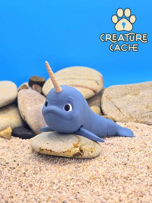 Narwhal and Red Crab