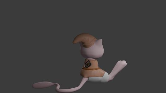 Link-Mew Statue