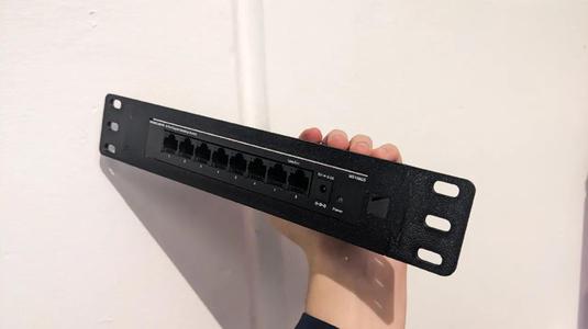 10-inch rack mount for MS108G   