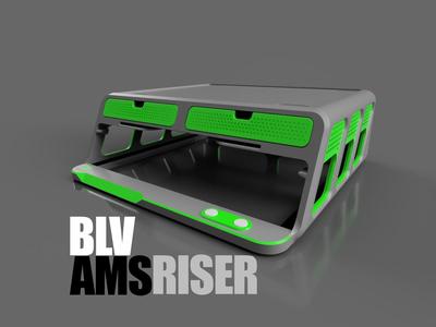 BLV - AMS Riser for X1C / P1P / P1S V3.1 Final