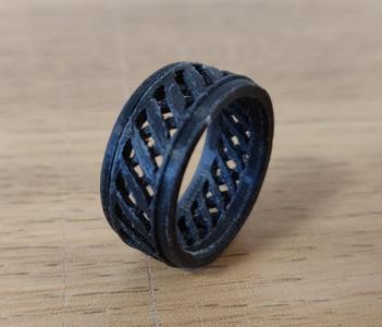 Spinner Fidget Ring without supports