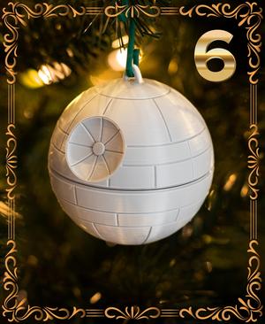 Death Star Ornament - Star Wars - Christmas Day 6