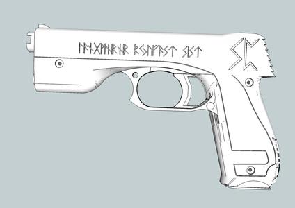 Rubber band gun