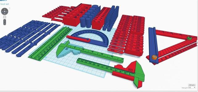 Printable "Precision" Measuring Tools
