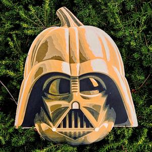 Star Wars (Inspired) "Ana-pumpkin Skywalker" HueForge Darth Vader Helmet