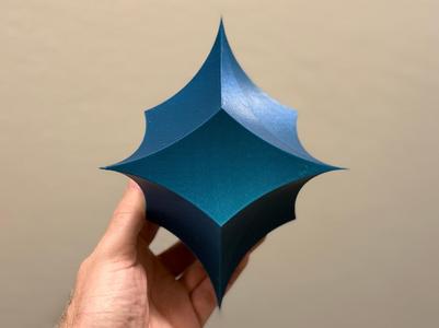 Hyperbolic Rhombic Dodecahedron