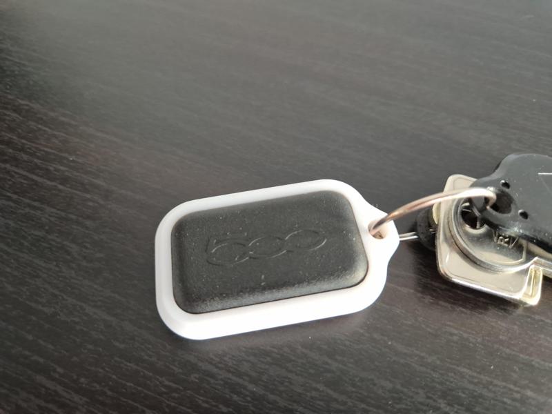 Fiat 500e Key pebble frame