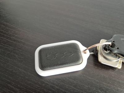 Fiat 500e Key pebble frame