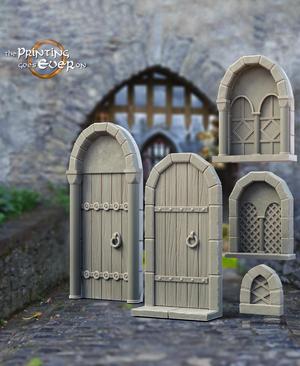Doors and Windows - Building Decorations