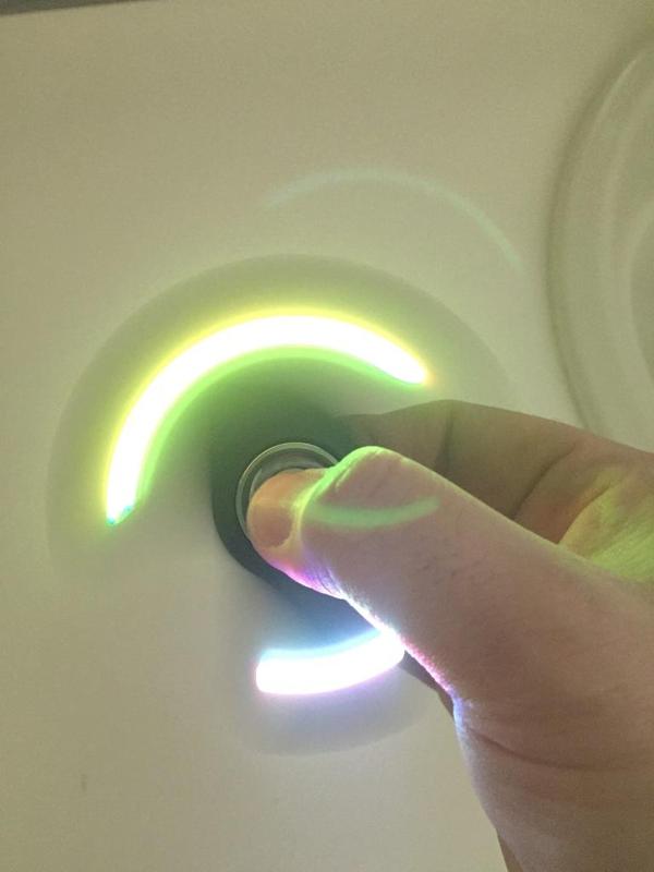 Joe's Fidget Spinner with LEDs