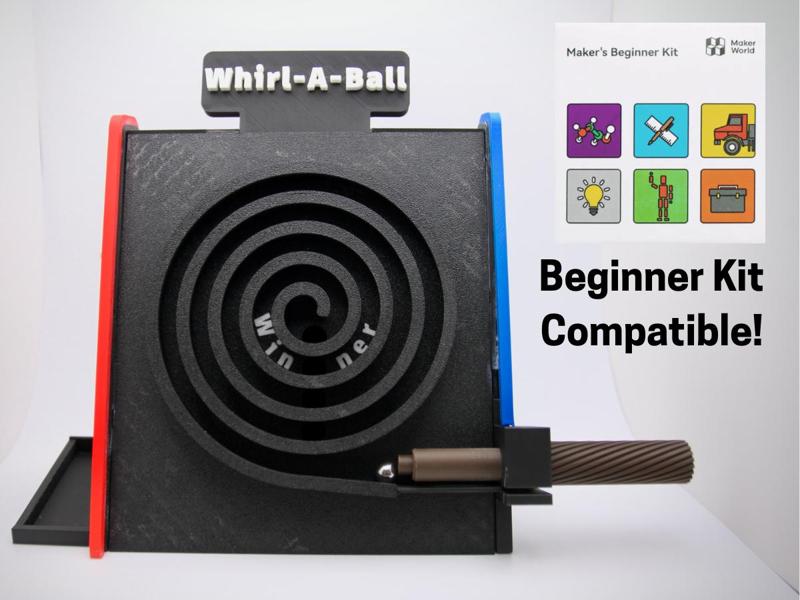 Whirl-A-Ball Arcade Machine (With Ball Return)