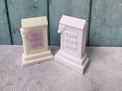 Customizable Tombstone / Monument