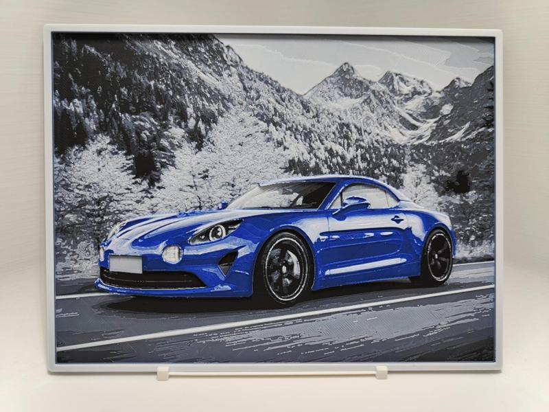 Alpine A110 - Hueforge