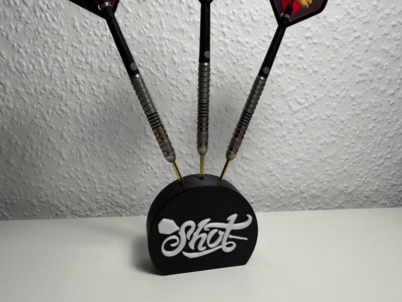 Shot Darts Display Stand