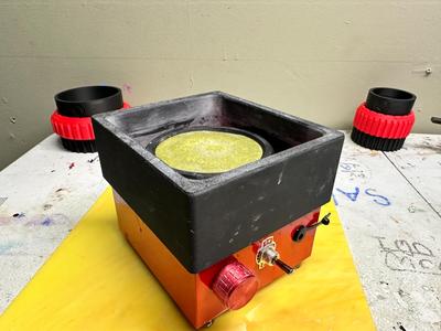 The Smith's Forge | Pottery Wheel to Dice Sanding Wheel Modification Files