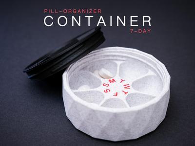 Pill Organiser Container