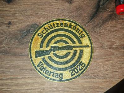 Marksman King Medal Customizable Text