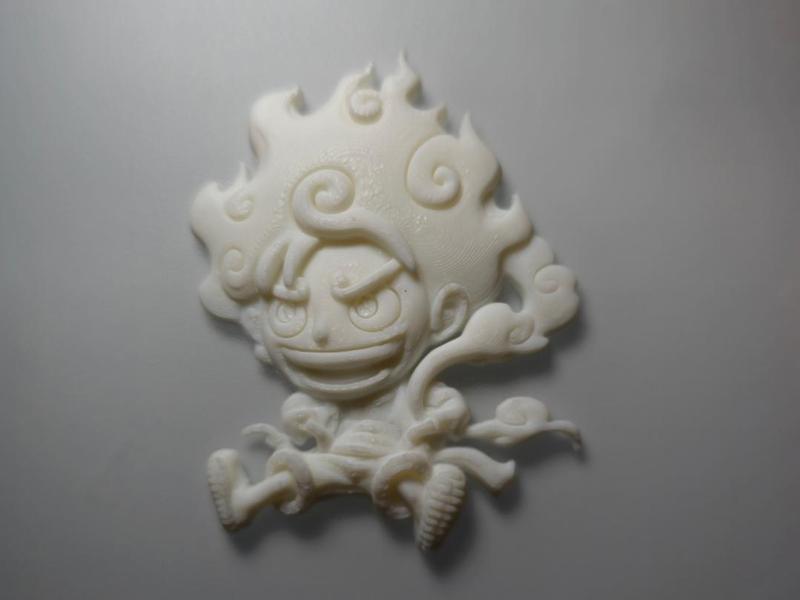 Monkey D Luffy Gear 5 One Piece Anime Charm/Magnet