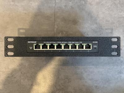 NETGEAR GS308E - 10" Rack Panel