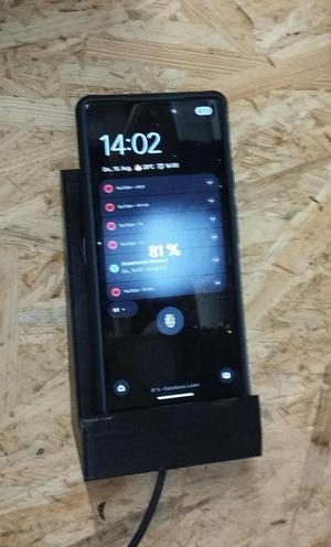 Wireless Charging Smartphone Wall-mount