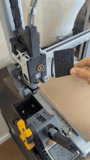 Magnetic Extruder Cover - Relief Sculpture Version