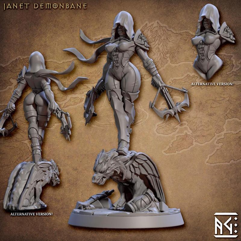 Janet Demonbane (Requiem Demon Hunters)