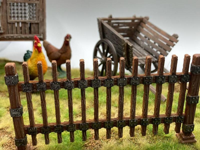 High Wooden Fence