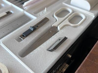 Gridfinity Muji Scissors & Small Cutter