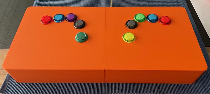 Custom controller case for rhythm games